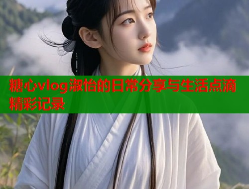 糖心vlog淑怡的日常分享与生活点滴精彩记录  第1张