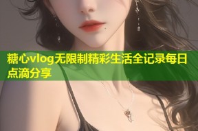 糖心vlog无限制精彩生活全记录每日点滴分享