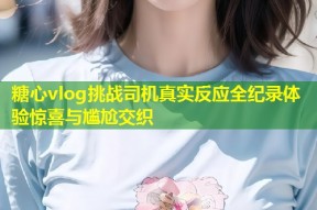 糖心vlog挑战司机真实反应全纪录体验惊喜与尴尬交织