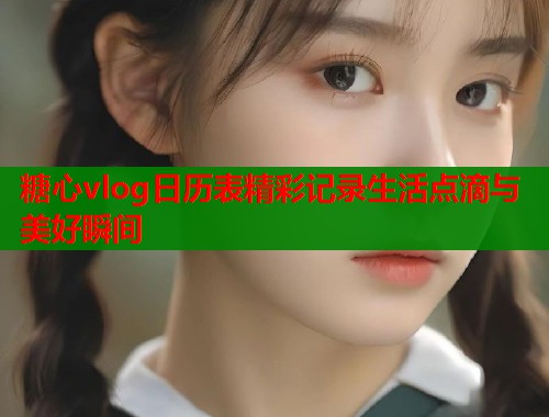 糖心vlog日历表精彩记录生活点滴与美好瞬间  第1张