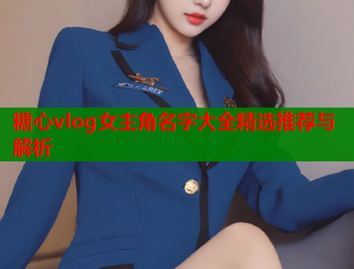 糖心vlog女主角名字大全精选推荐与解析  第1张