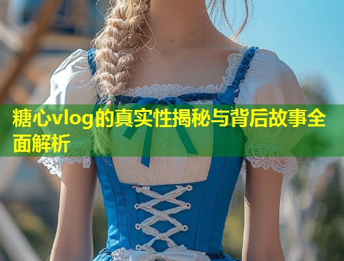 糖心vlog的真实性揭秘与背后故事全面解析  第1张